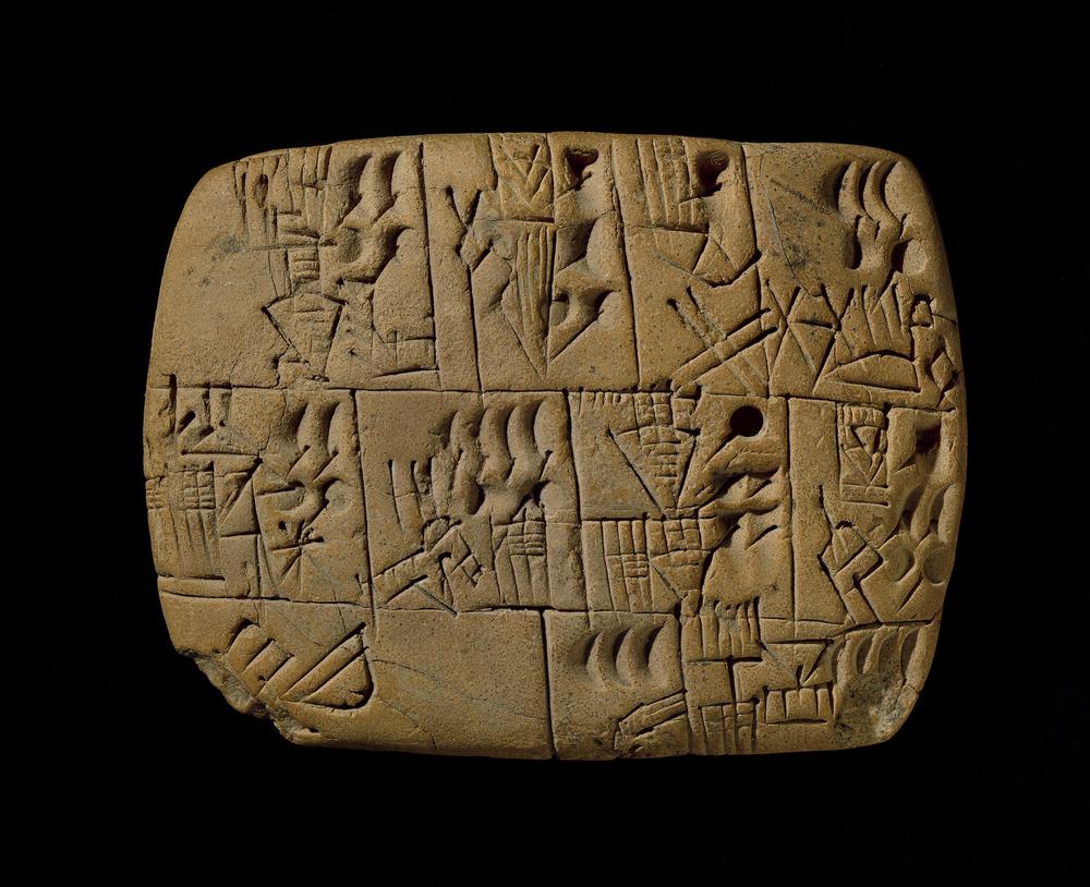 Mesopotamien lertavla ca 3000 fvt.jpg